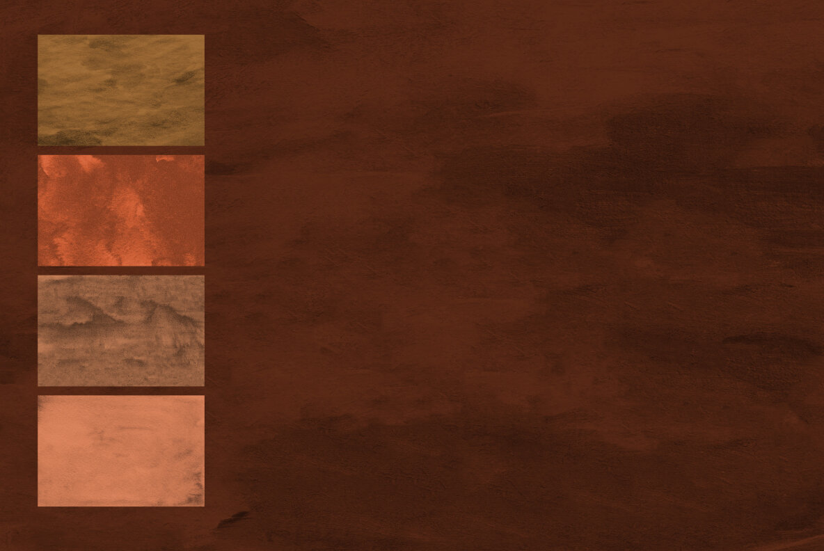 Woodland Autumn Watercolor Backgrounds Pack 8