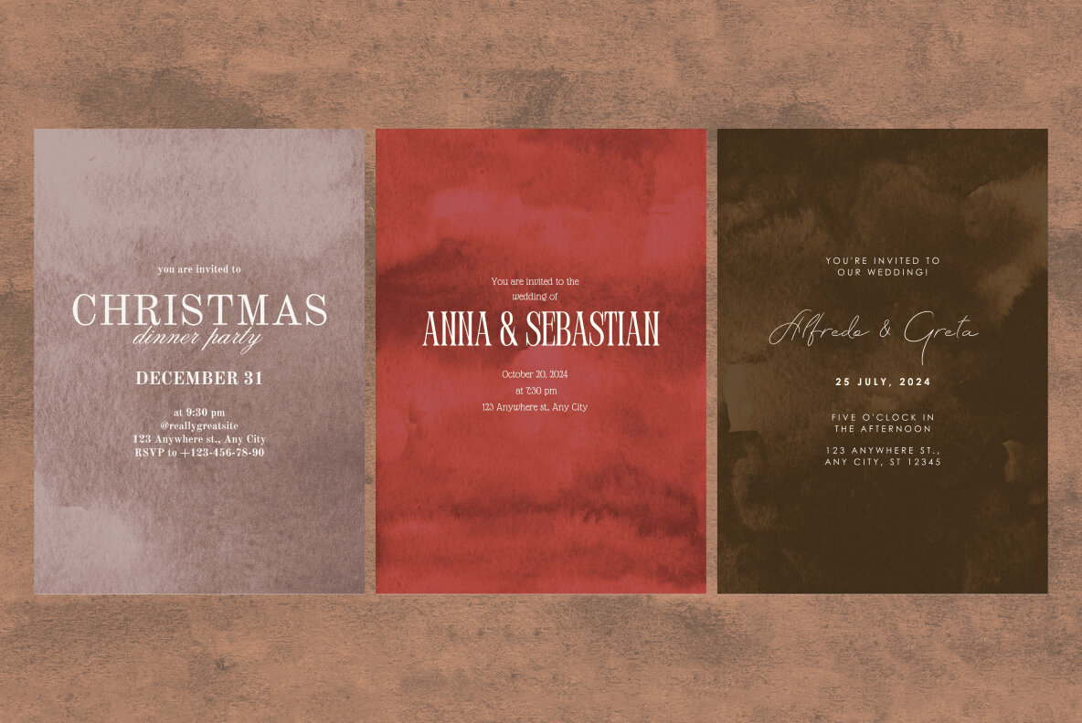 Woodland Autumn Watercolor Backgrounds Pack 10