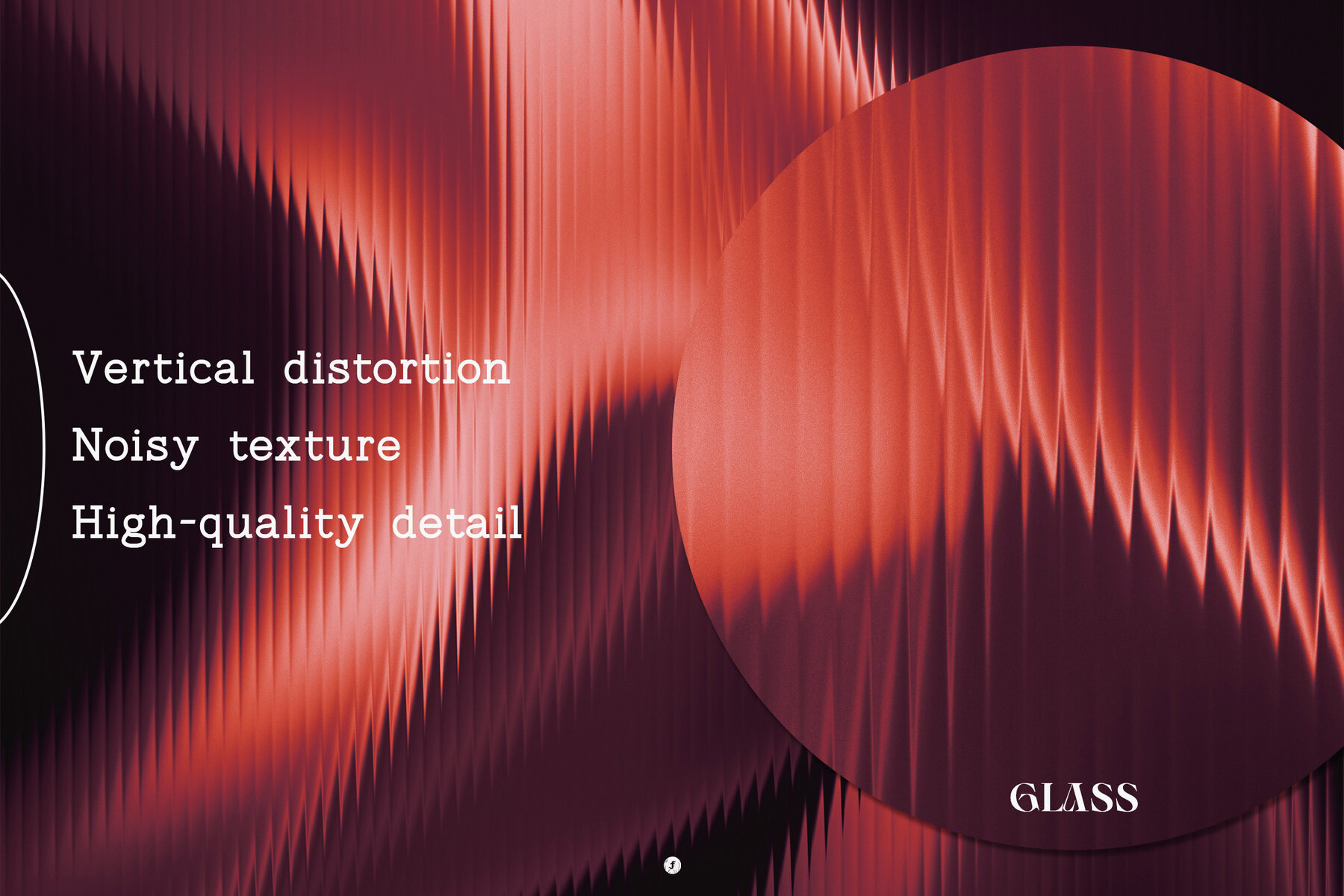 Glass Distorted Waves Backgrounds 4