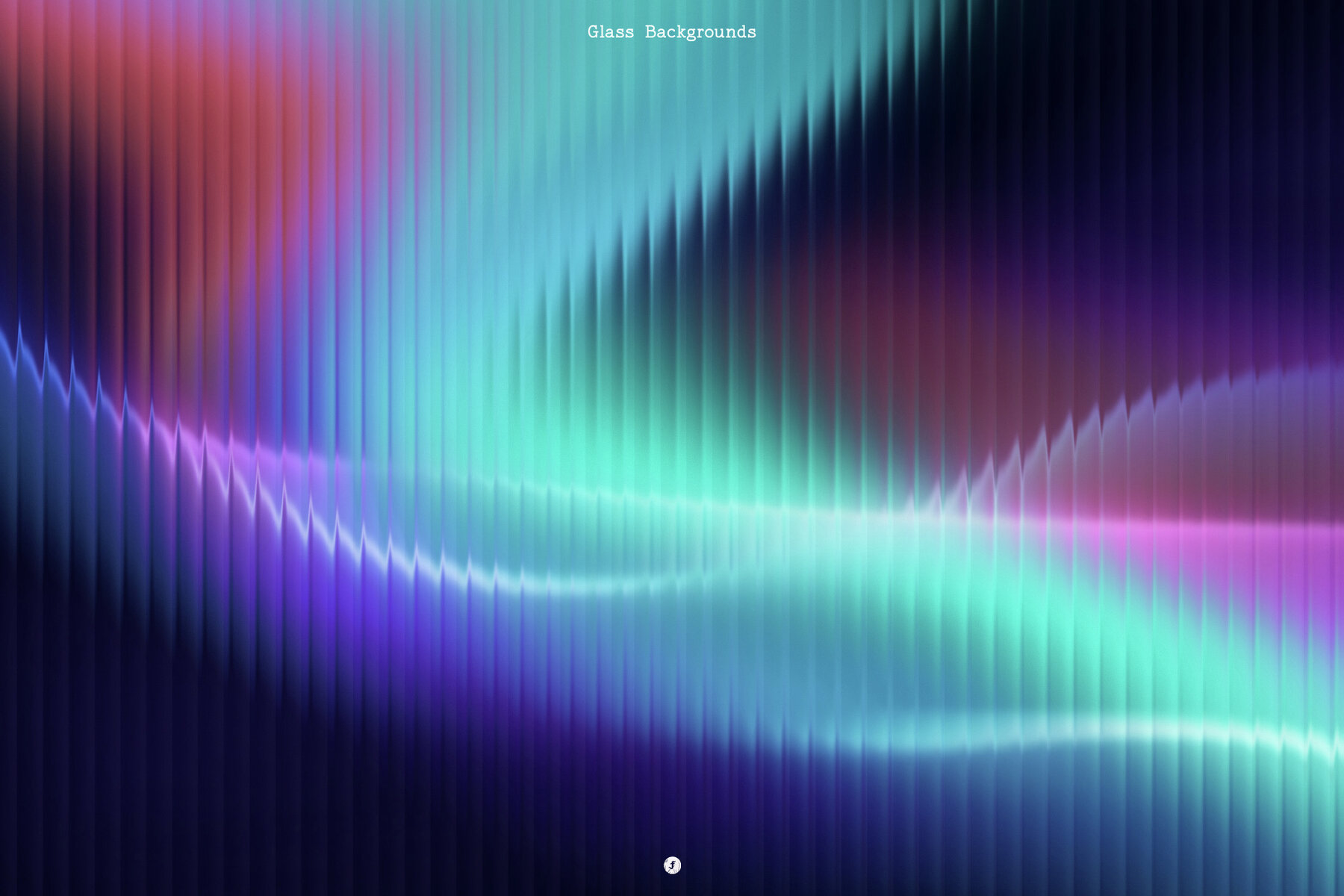 Glass Distorted Waves Backgrounds 5