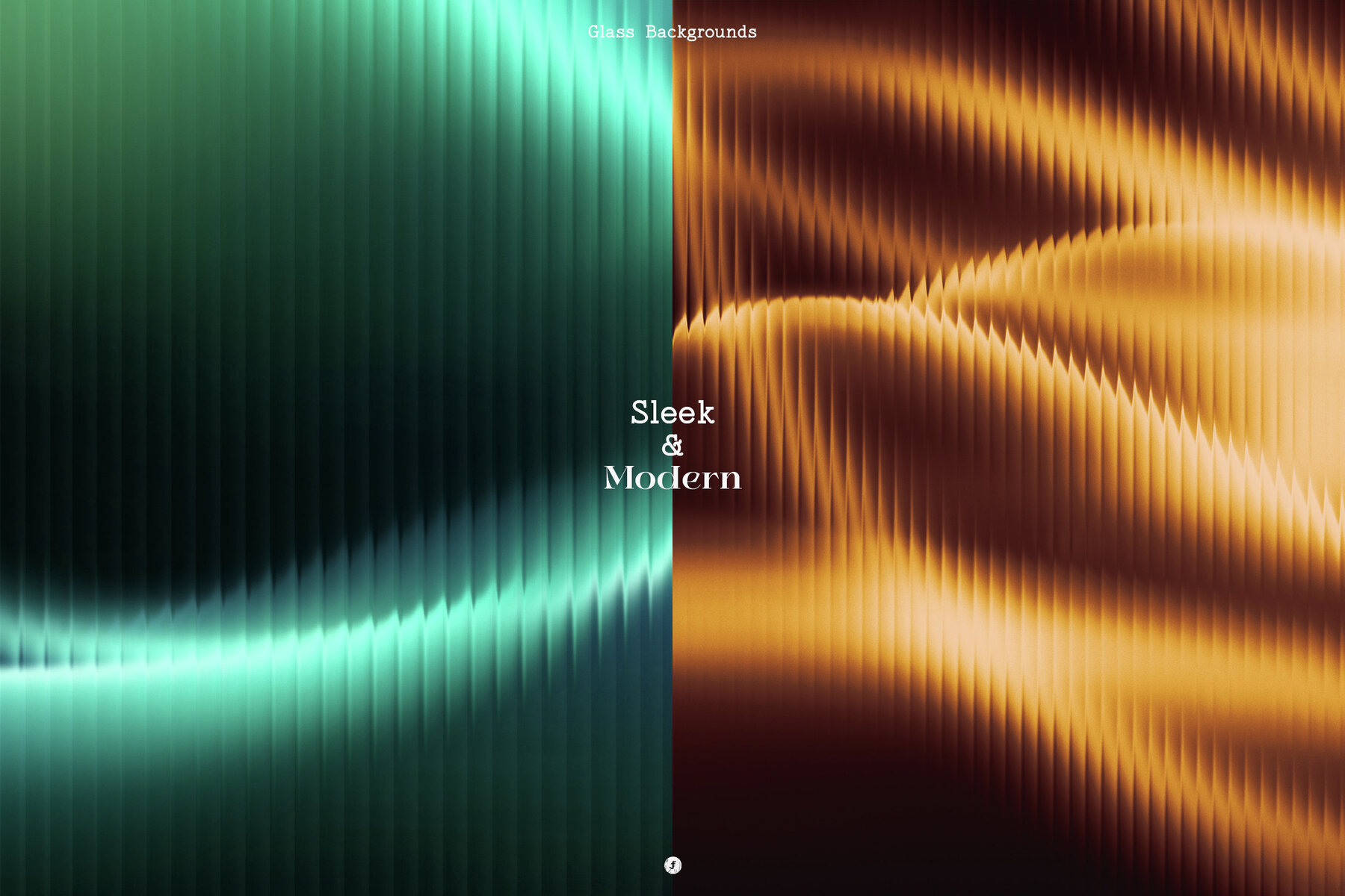 Glass Distorted Waves Backgrounds 6