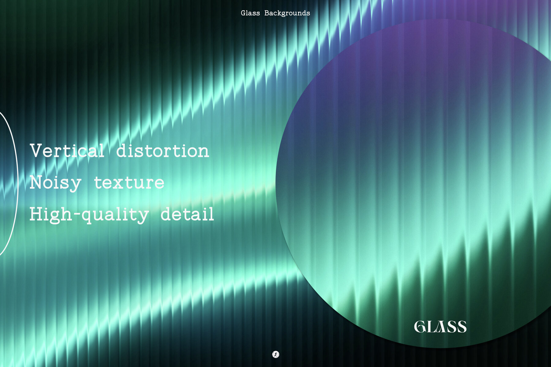 Glass Distorted Waves Backgrounds 9