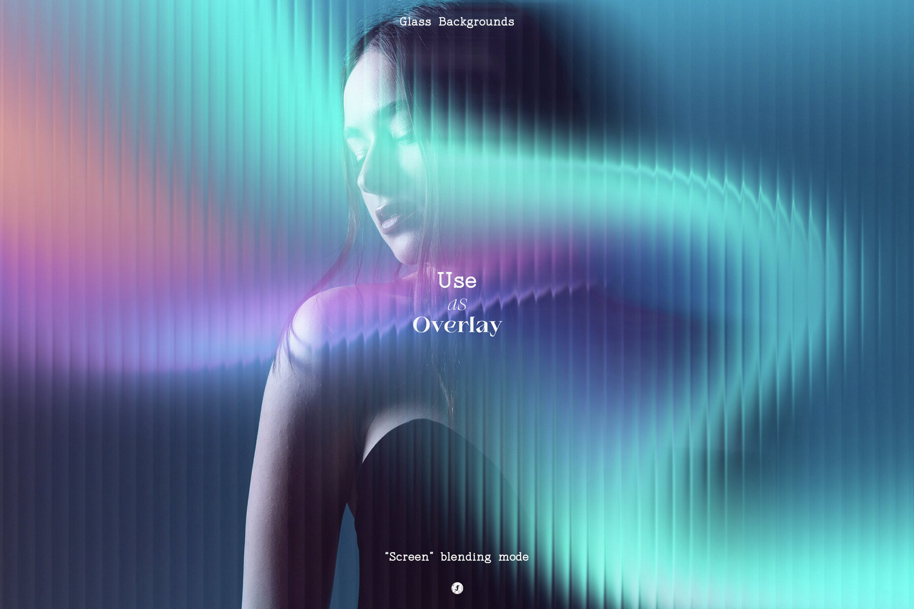 Glass Distorted Waves Backgrounds 10