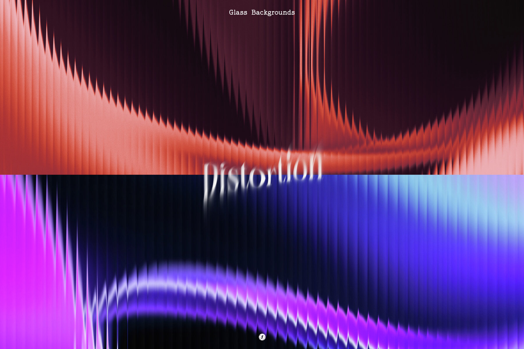Glass Distorted Waves Backgrounds 14