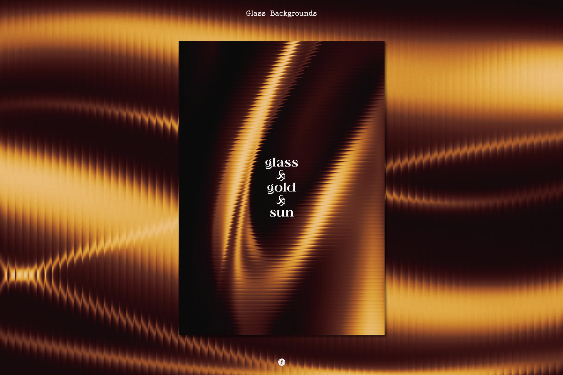 Glass Distorted Waves Backgrounds 15