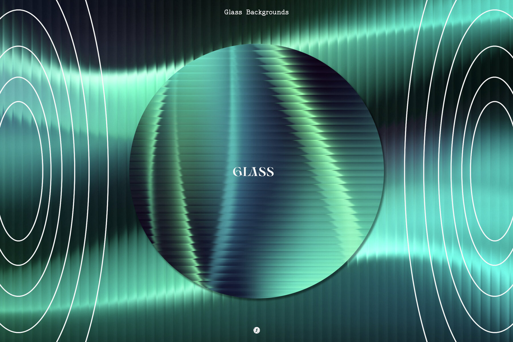 Glass Distorted Waves Backgrounds 17