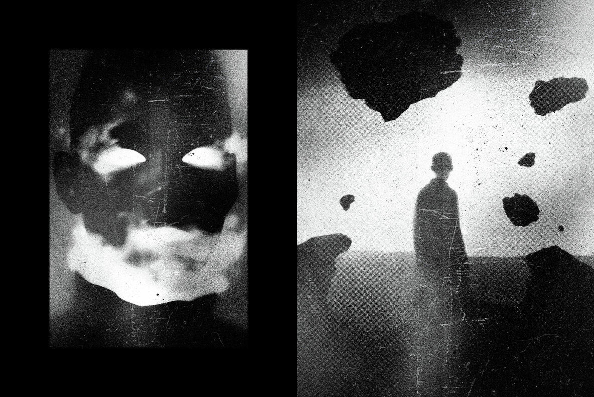 Grunge Riso Photo Effect 4