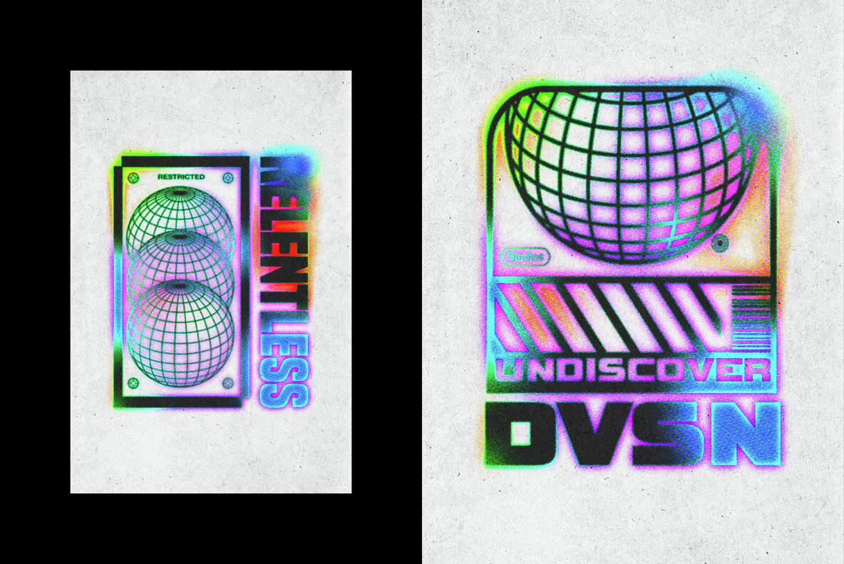 Color Blur Text and Logo Effect 4