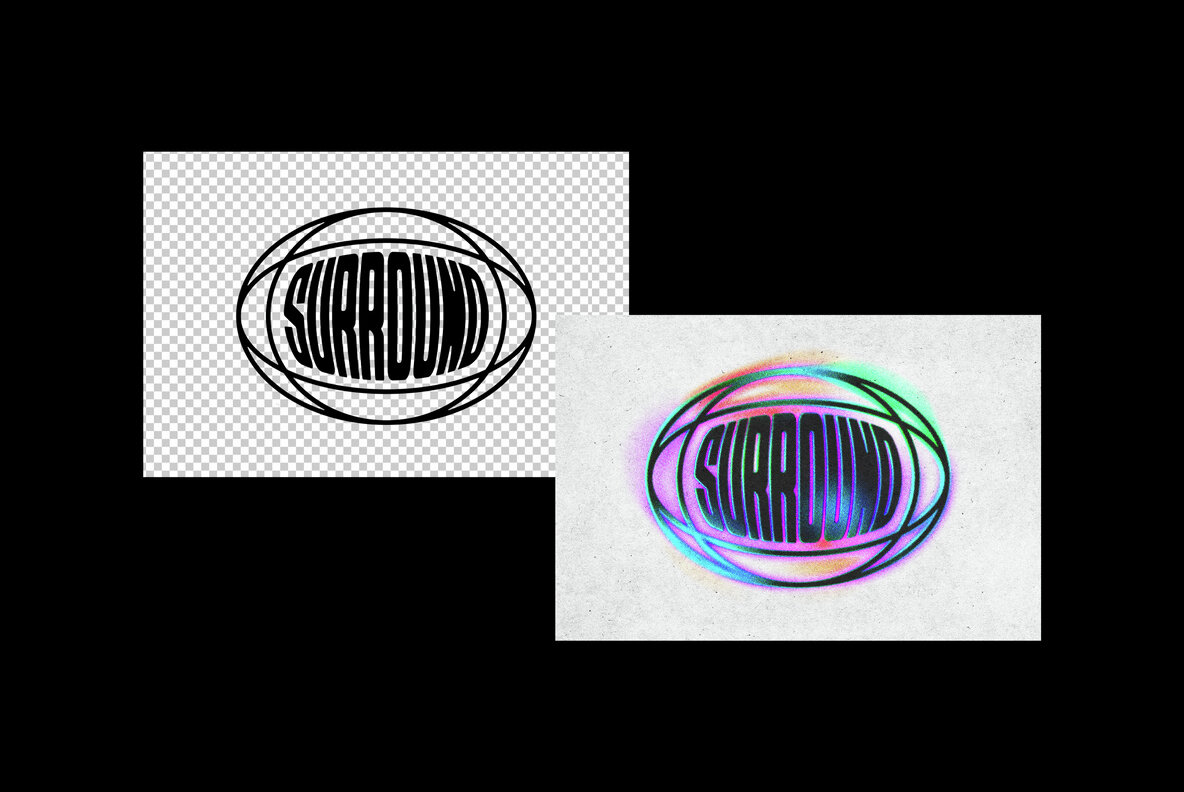 Color Blur Text and Logo Effect 5