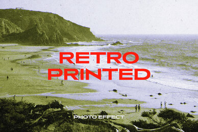 Retro Printed Photo Effect