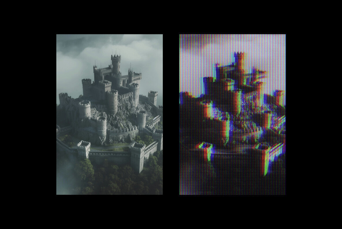 Vintage CRT Digital Effect 2