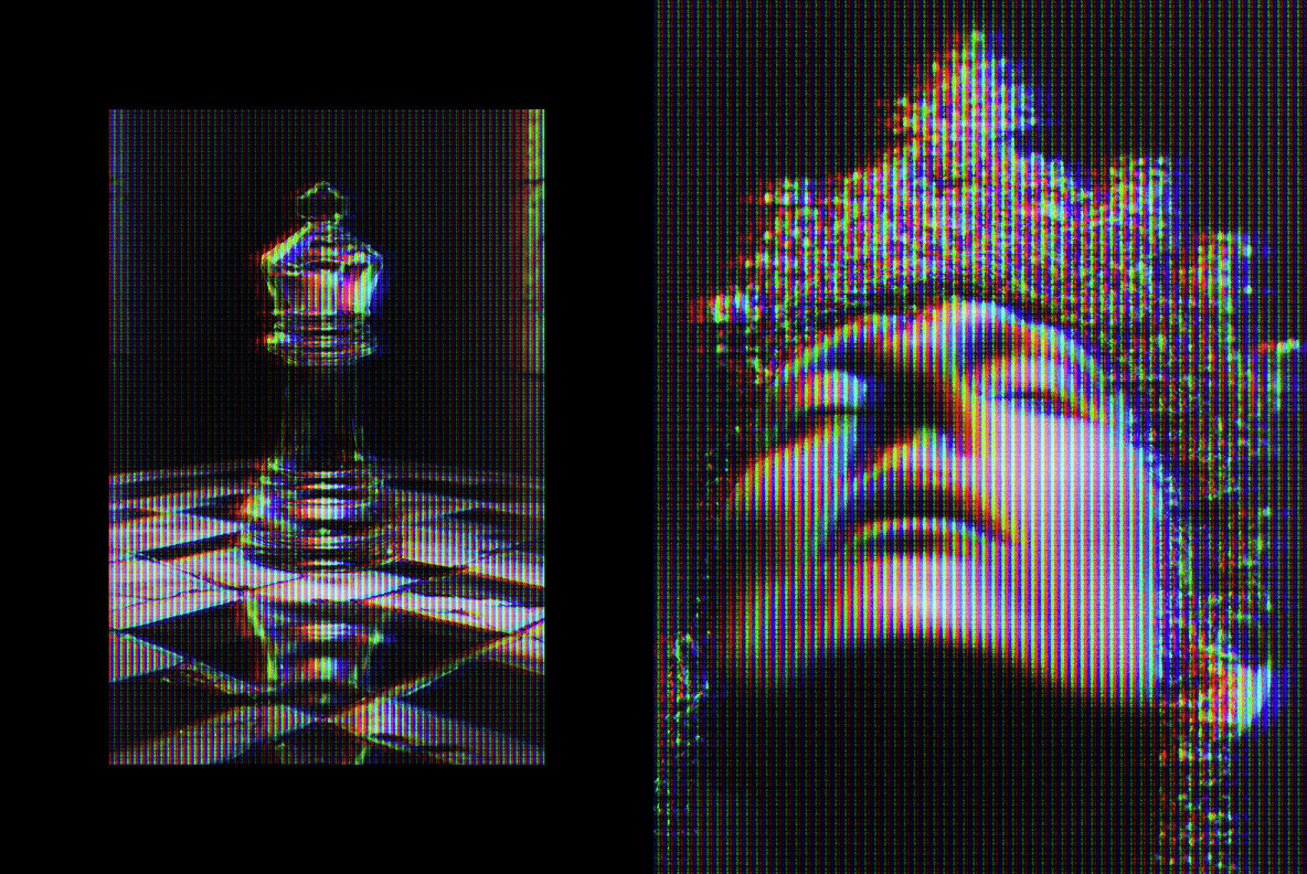 Vintage CRT Digital Effect 4