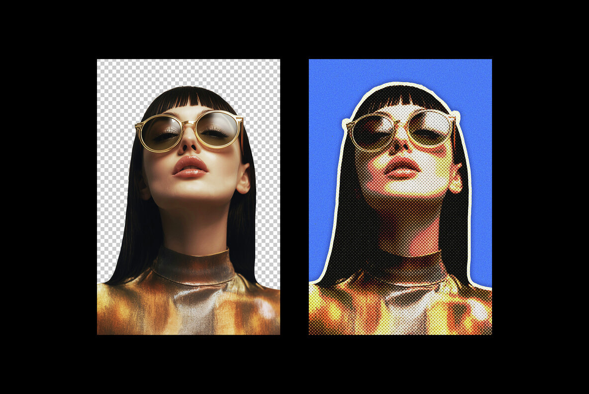 Cut Out Photo Effect 6