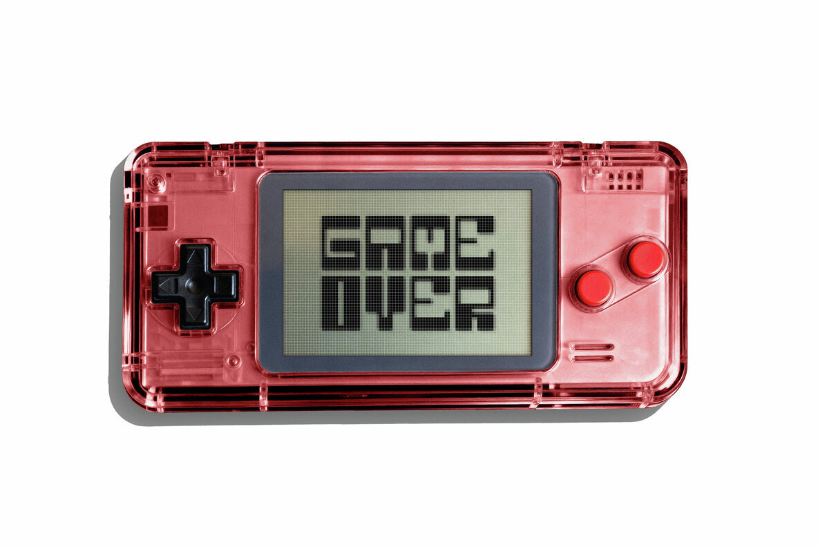 Retro Gaming Console Mockup 2