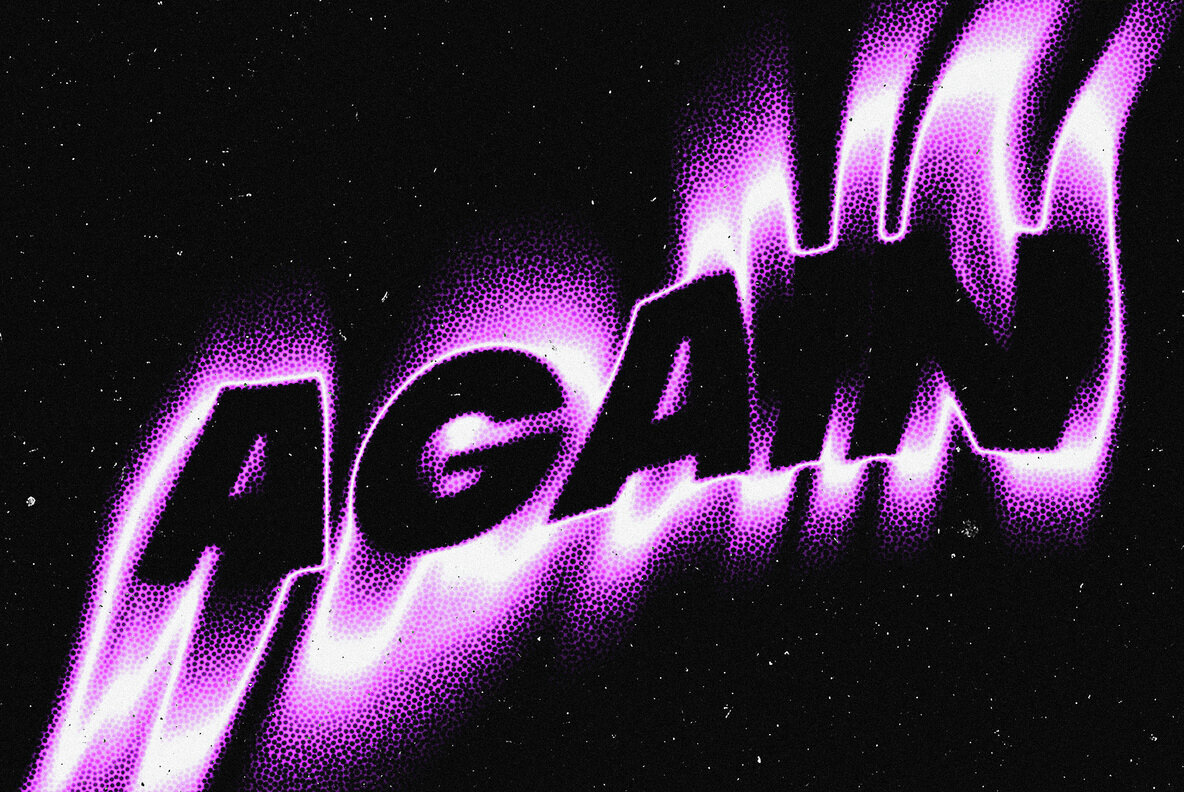 Liquid Speed Distortion Text Effect 2