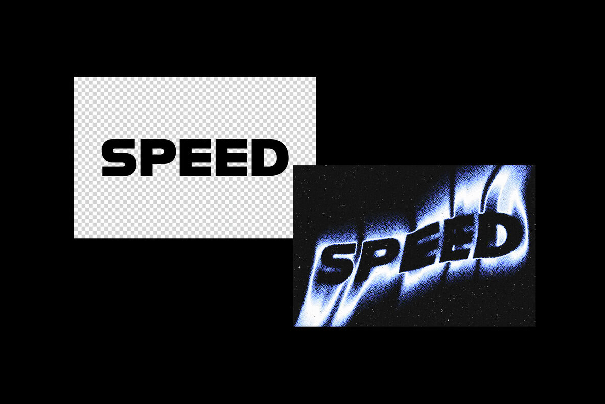 Liquid Speed Distortion Text Effect 5