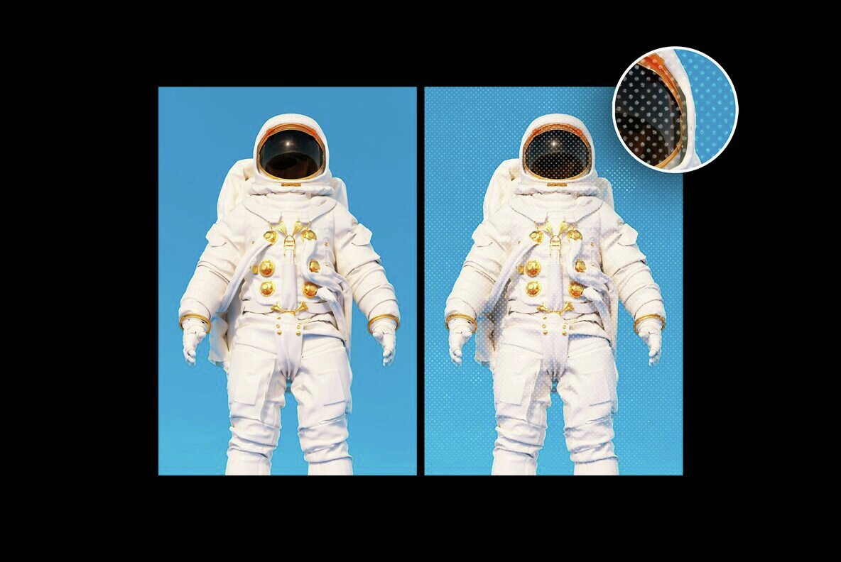 Authentic Halftone Textures Collection 5