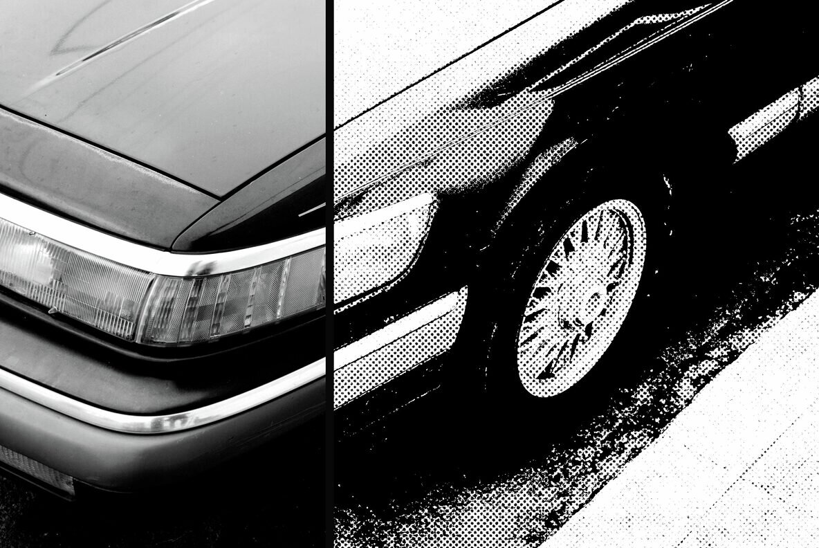 Authentic Halftone Textures Collection 6