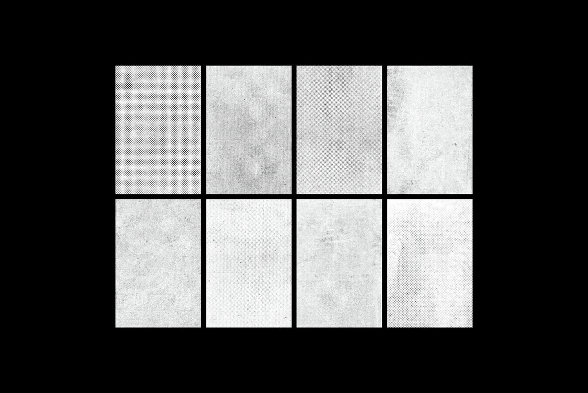 Authentic Halftone Textures Collection 7