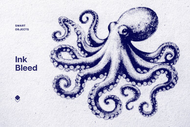 Ink Bleeds Grunge Paper Effect