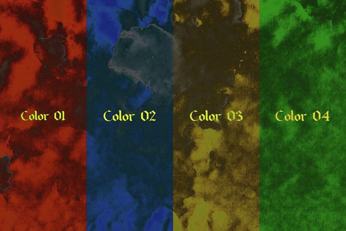 Sacred Experimental Ink Textures Collection 3