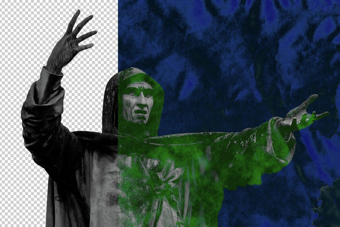 Sacred Experimental Ink Textures Collection 5