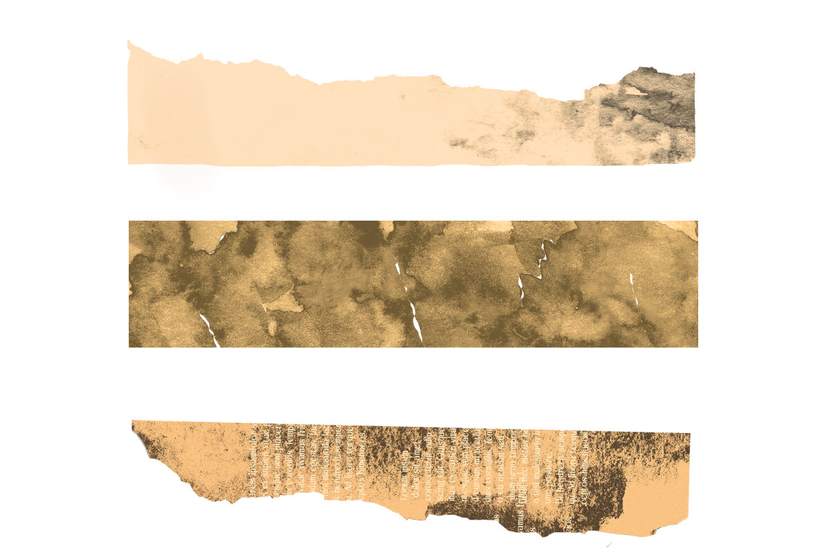 Textured Cut out Papers Pack 4