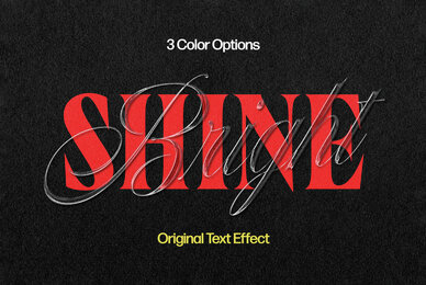 Elegant  Glass Text Effect