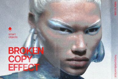 Damage Copier Photo Effect