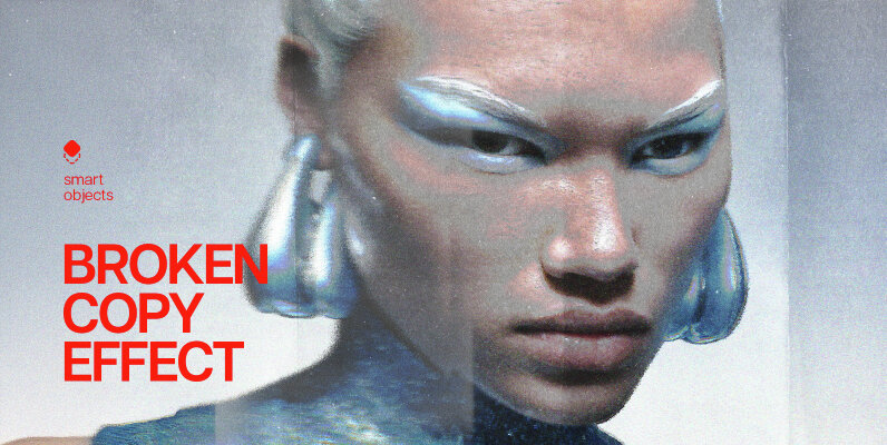 Damage Copier Photo Effect