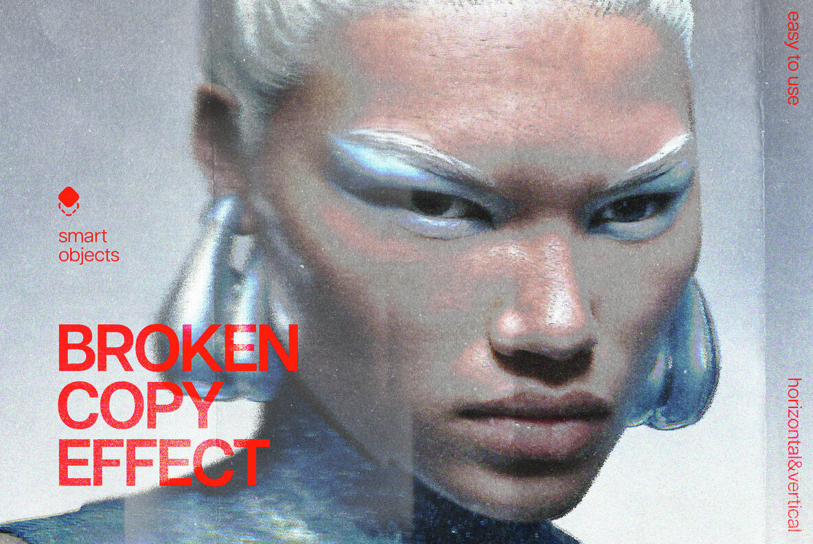 Damage Copier Photo Effect 1