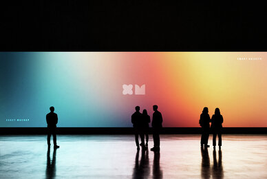 Large Event Screen Mockup