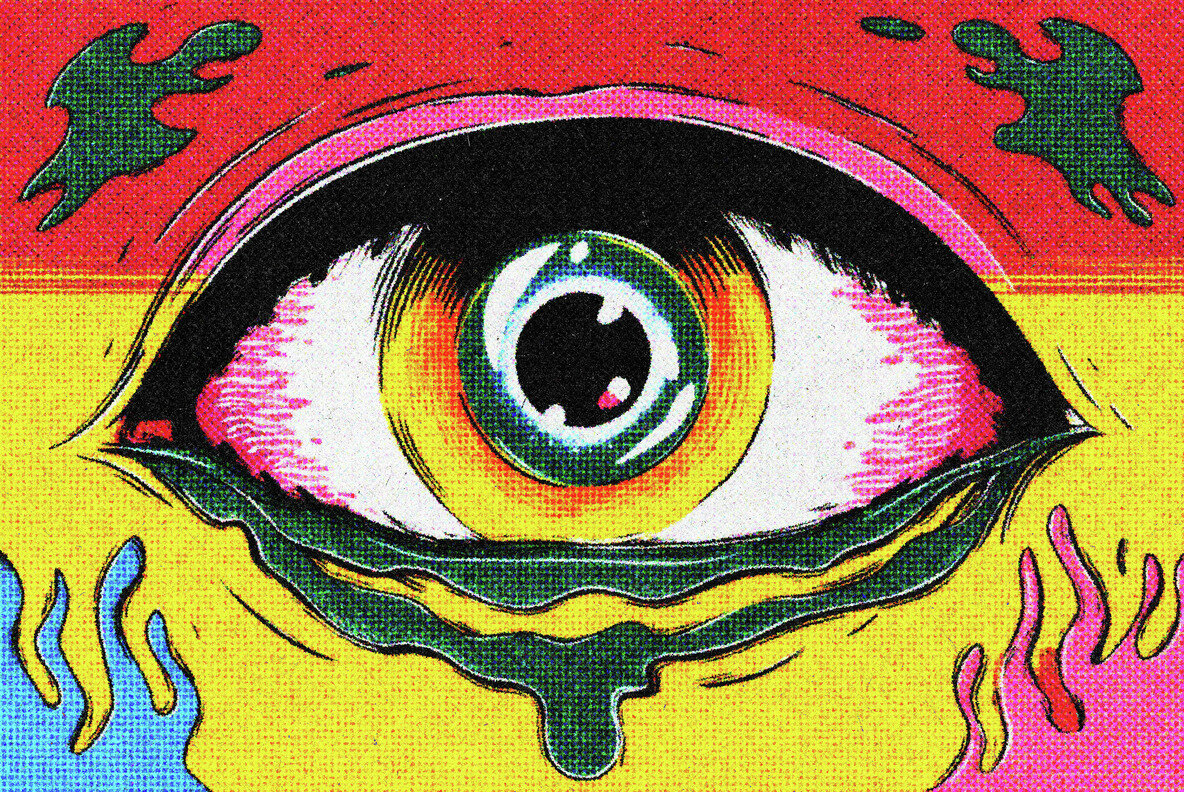 Halftone Print Style Effect 5