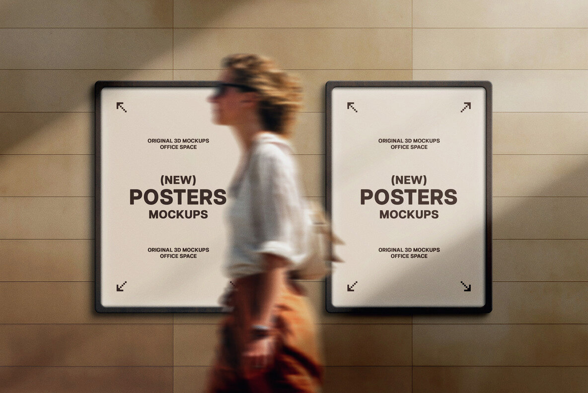 Wooden Poster Mockups 2