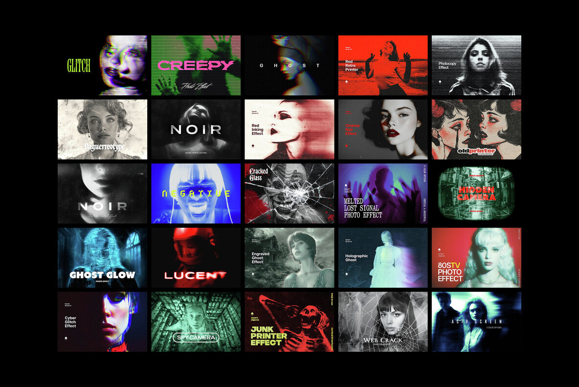 Halloween Photoshop Effects Bundle 3