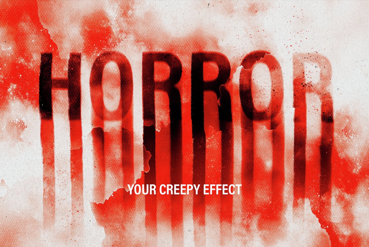 Halloween Photoshop Effects Bundle 28