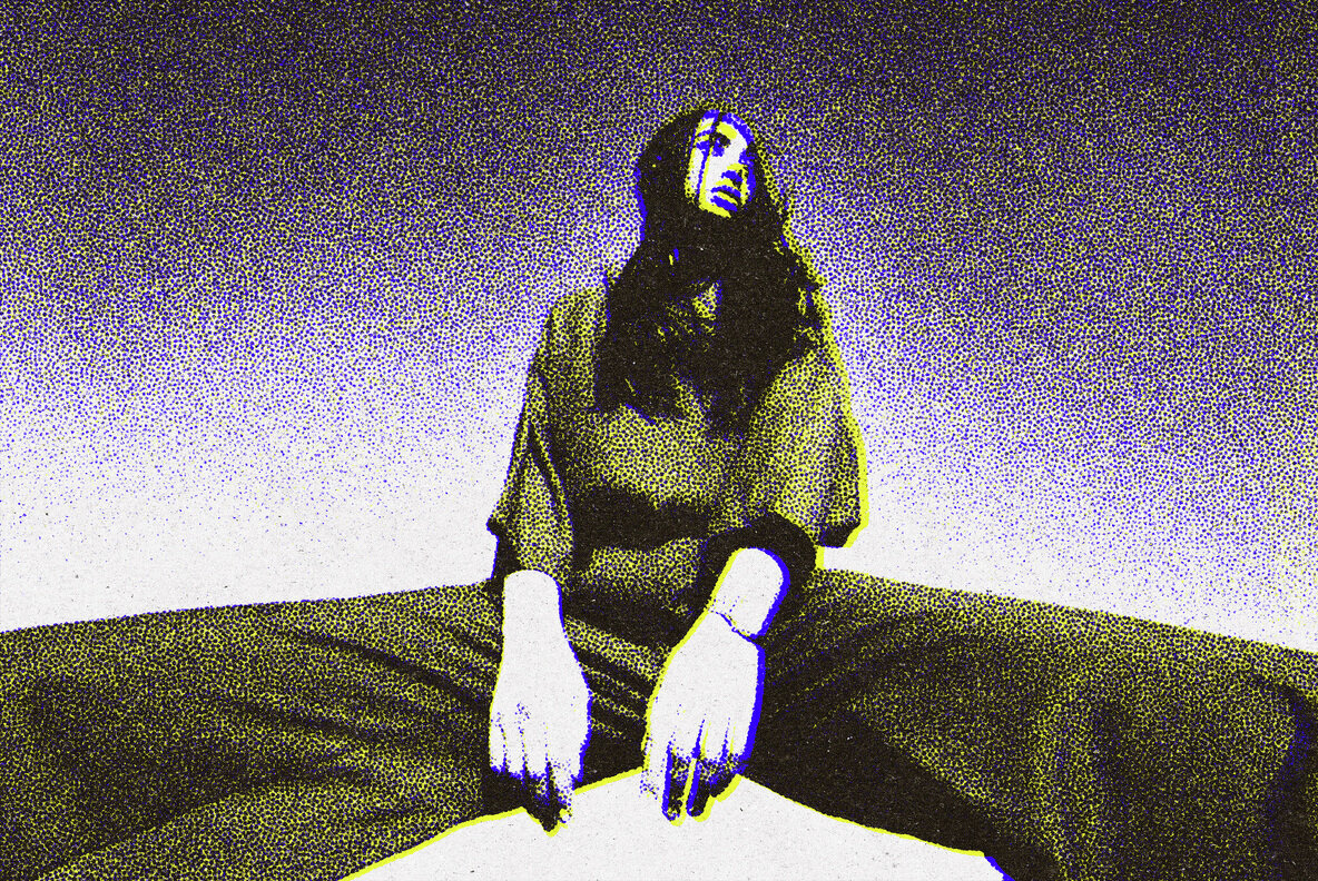 Printed Pattern Magazine Photo Effect 3