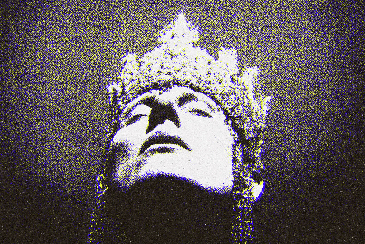 Printed Pattern Magazine Photo Effect 7