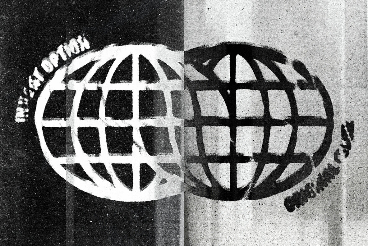 Smeared Overprint Distort Effect 2