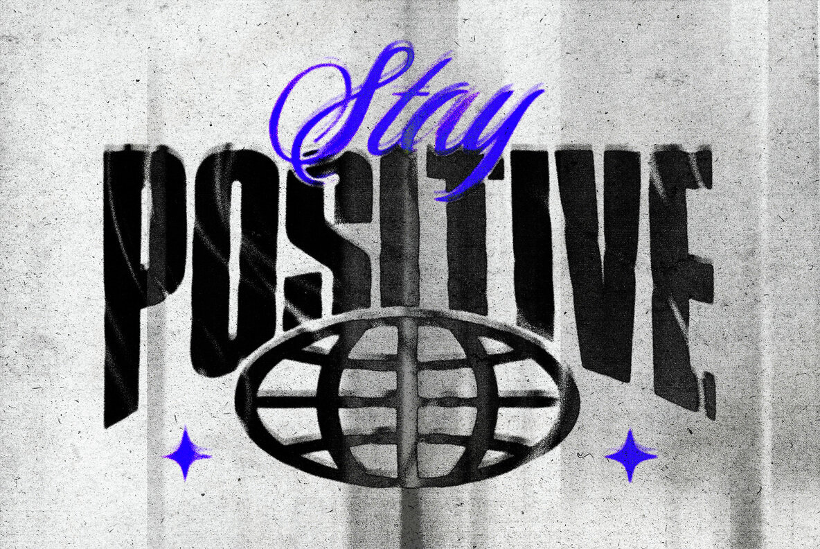 Smeared Overprint Distort Effect 3