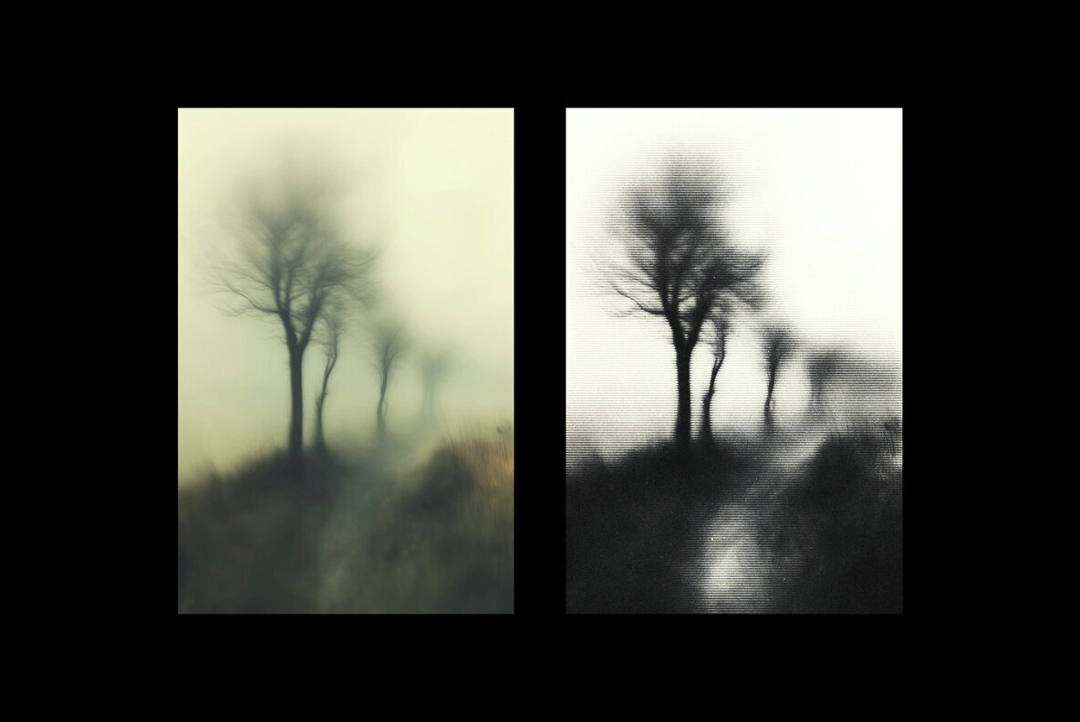 Black Lined Photo Effect 2