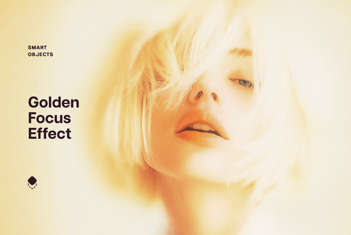 Golden Soft Focus Photo Effect 1