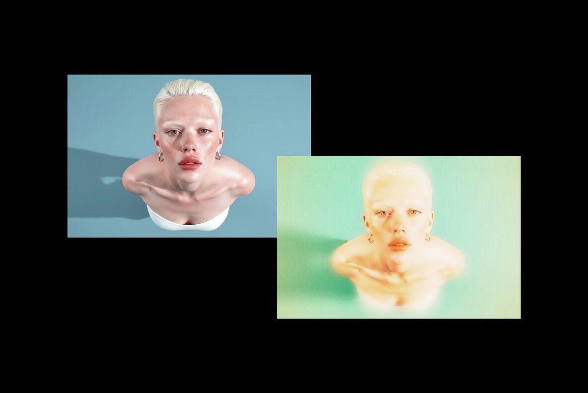 Golden Soft Focus Photo Effect 5