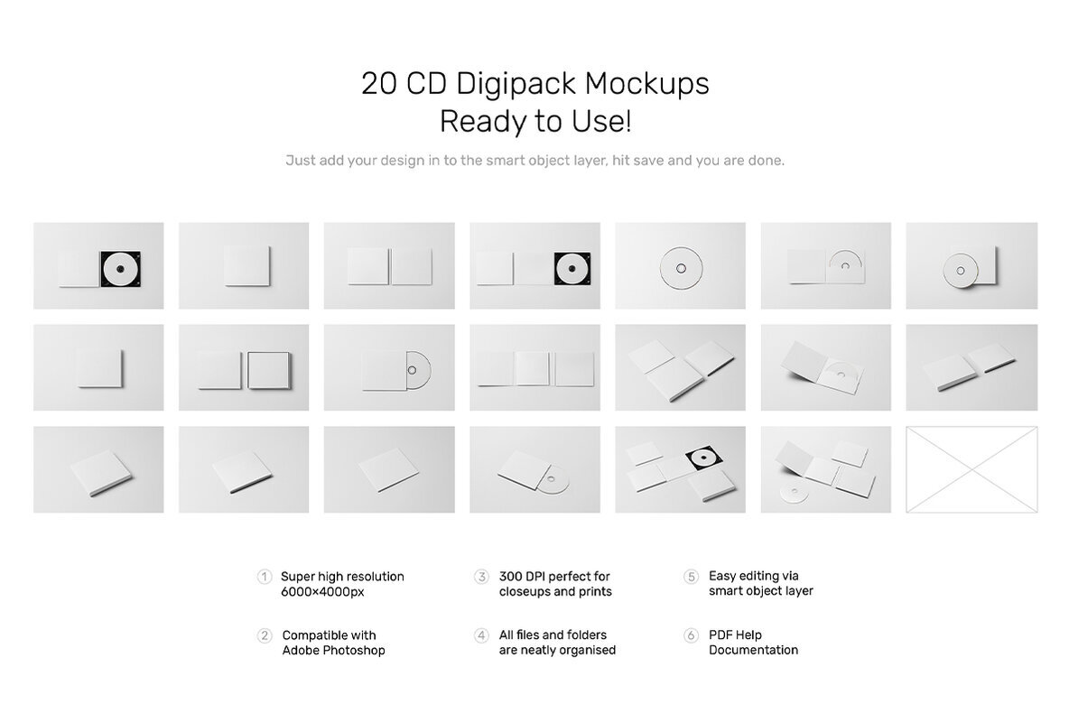 CD Digipack Mockups 3