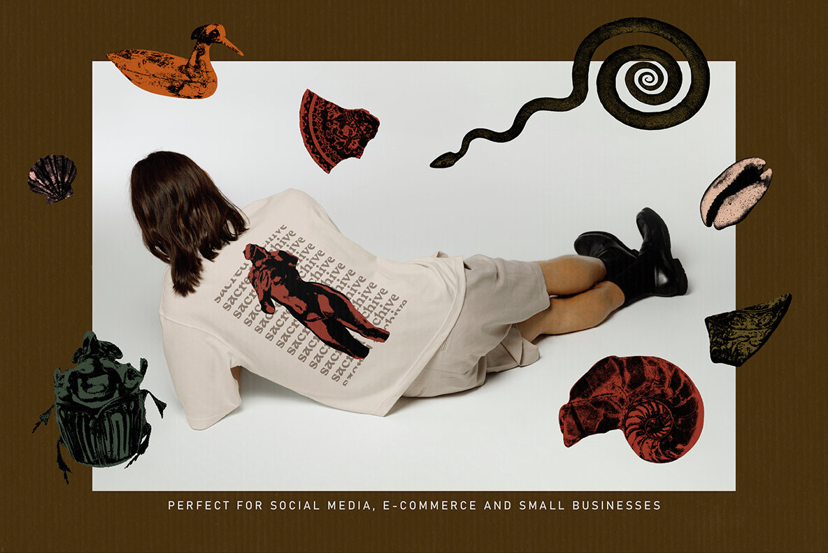 Sacred Archive Collage Elements 6