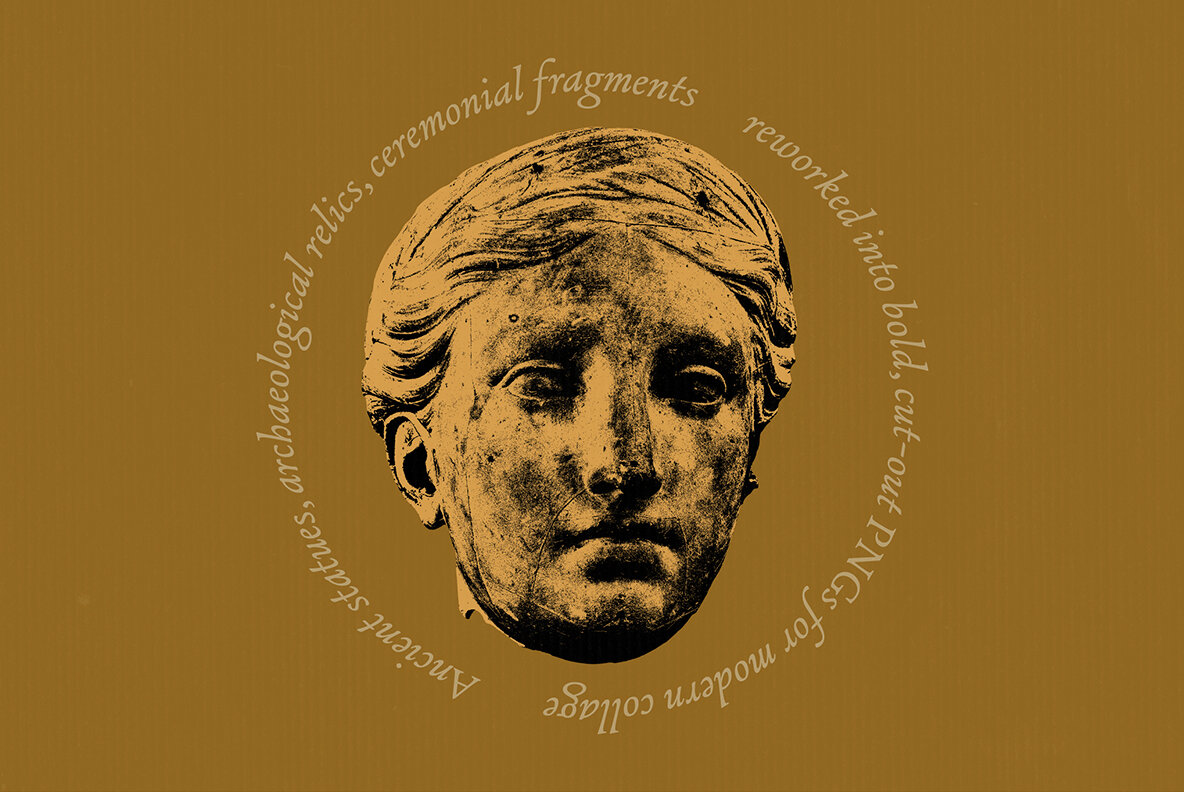 Sacred Archive Collage Elements 10