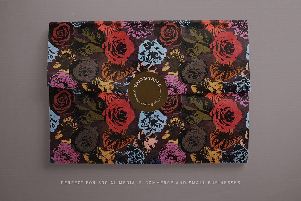 Feral Flora Collage Elements 7