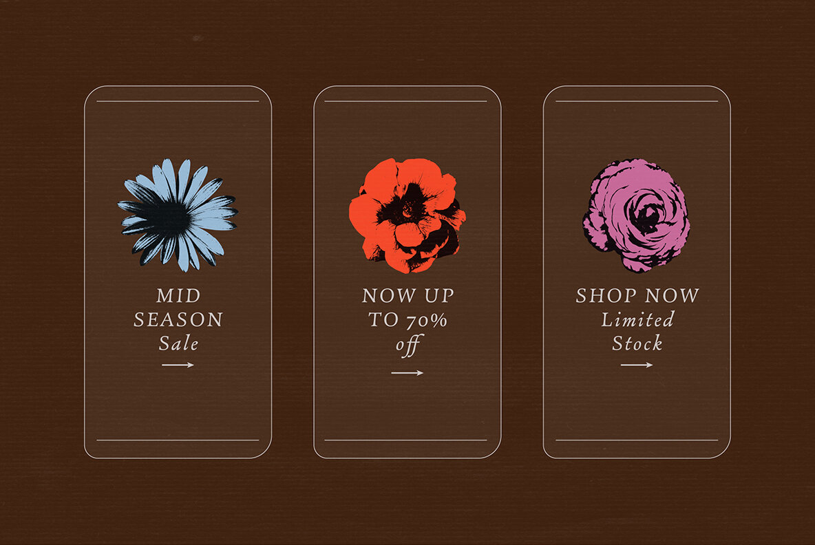 Feral Flora Collage Elements 11