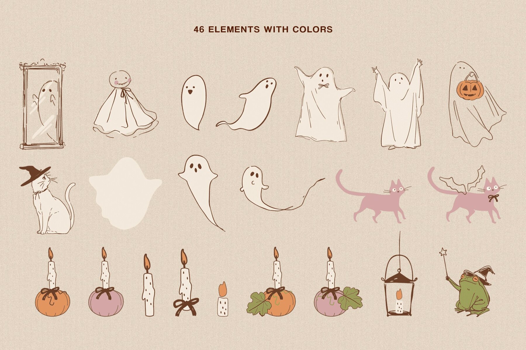 Halloween Collection Softy And Vintage 7