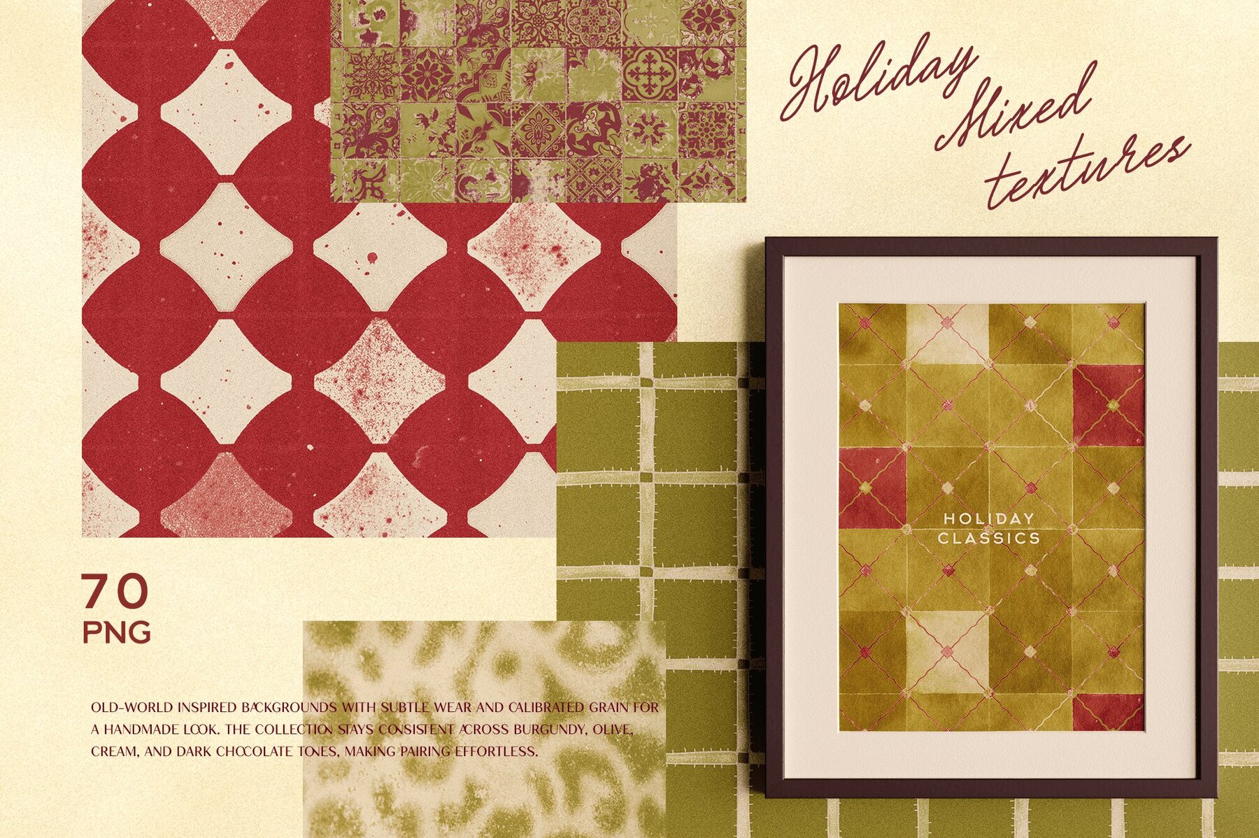 Christmas Mood Backgrounds Textures Collection 4